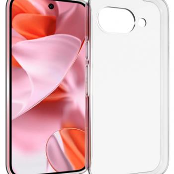 Google Pixel 9a vékony szilikon hátlap, Átlátszó kép