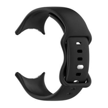 Google Pixel Watch 3 (41 mm), szilikon pótszíj, állítható, fekete kép