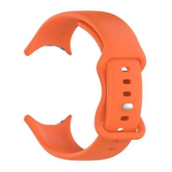 Google Pixel Watch 3 (41 mm), szilikon pótszíj, állítható, narancssárga kép
