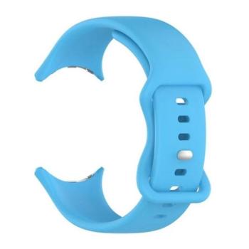 Google Pixel Watch 3 (41 mm), szilikon pótszíj, állítható, világoskék kép