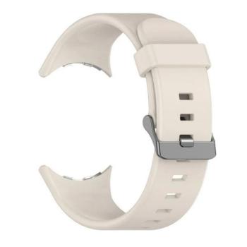 Google Pixel Watch 3 (45 mm), szilikon pótszíj, állítható, bézs kép