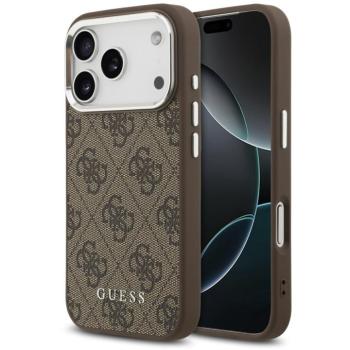 Guess 4G Apple iPhone 17 Pro MagSafe hátlap tok, barna kép