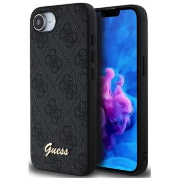 Guess 4G Apple iPhone 17e / iPhone 16e MagSafe hátlap tok, sötétszürke kép