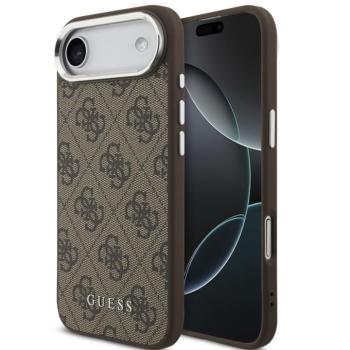 Guess 4G Apple iPhone Air (2025) MagSafe hátlap tok, barna kép