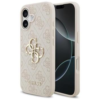 Guess 4G Big Logo Apple iPhone 17 hátlap tok, rózsaszín kép