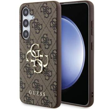 Guess 4G Big Metal Logo Samsung Galaxy A35 hátlap tok, barna, CSA354GMGBR kép