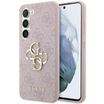 Guess 4G Big Metal Logo Samsung Galaxy A35 hátlap tok, rózsaszín, CSA354GMGPI kép