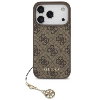 Guess 4G Charm Apple iPhone 17 Pro Max Tone on Tone hátlap tok, barna kép