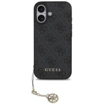 Guess 4G Charm Apple iPhone 17 Tone on Tone hátlap tok, szürke kép