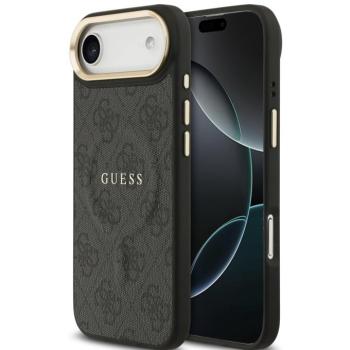 Guess 4G Charm Apple iPhone Air (2025) MagSafe hátlap tok, fekete kép