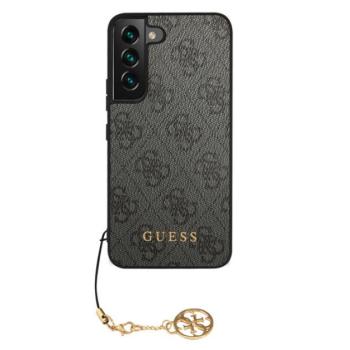 Guess 4G Charms Samsung Galaxy S23+ szilikon tok, szürke kép