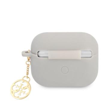 Guess 4G Charms Silicone Apple Airpods Pro tok, szürke kép