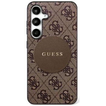 Guess 4G Circle Classic Logo Apple iPhone 16e MagSafe tok, barna kép