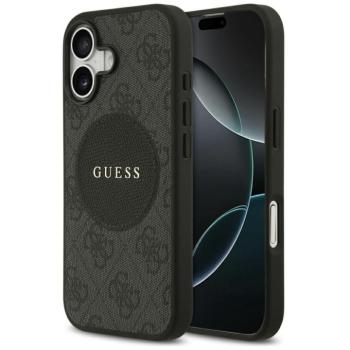 Guess 4G Circle Classic Logo Apple iPhone 17 MagSafe tok, fekete kép