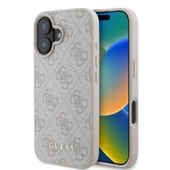 Guess 4G Classic Apple iPhone 16 Plus hátlap tok, rózsaszín GUHCP16MG4GFPI kép