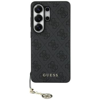 Guess 4G Classic Logo Charm Samsung Galaxy S26 Ultra mágneses tok, MagSafe, fekete kép
