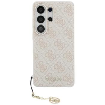 Guess 4G Classic Logo Charm Samsung Galaxy S26 Ultra mágneses tok, MagSafe, rózsaszín kép
