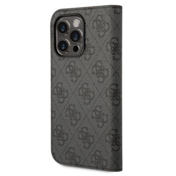 Guess 4G Metal Camera Outline Apple iPhone 14 Pro flip tok, fekete kép