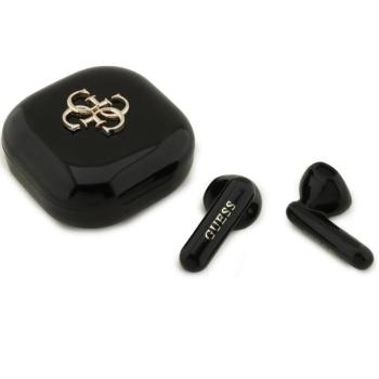 Guess 4G Metal Logo TWS vezeték nélküli fülhallgató, fekete-arany kép