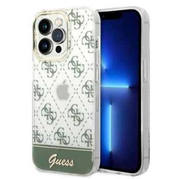 Guess 4G Pattern Script Apple iPhone 14 Pro Max hátlap tok, keki kép