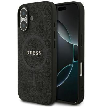 Guess 4G Ring Classic Logo Apple iPhone 17 MagSafe hátlap tok, fekete kép