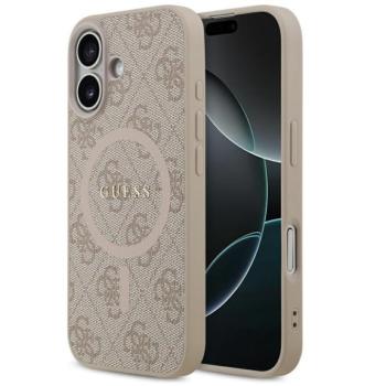 Guess 4G Ring Classic Logo Apple iPhone 17 MagSafe hátlap tok, rózsaszín kép