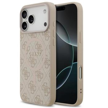 Guess 4G Ring Classic Logo Apple iPhone 17 Pro Max MagSafe hátlap tok, rózsaszín kép