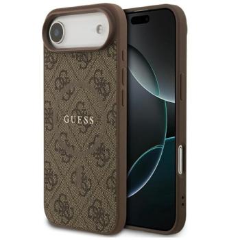 Guess 4G Ring Classic Logo Apple iPhone Air (2025) MagSafe hátlap tok, barna kép