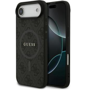 Guess 4G Ring Classic Logo Apple iPhone Air (2025) MagSafe hátlap tok, fekete kép