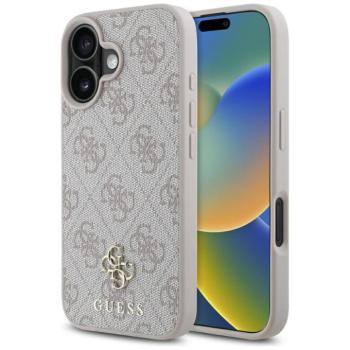 Guess 4G Small 4G and Classic Apple iPhone 17e / iPhone 16e MagSafe tok, rózsaszín kép