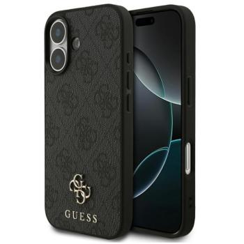 Guess 4G Small Classic Logo Apple iPhone 17 MagSafe hátlap tok, fekete kép