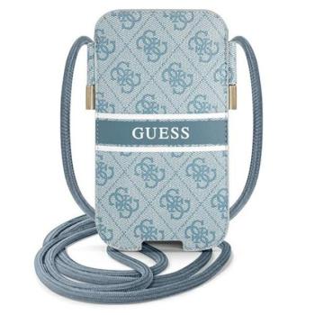 Guess 4G Stripe GUPHM4GDBL 6,1&quot; telefontartó táska, kék kép