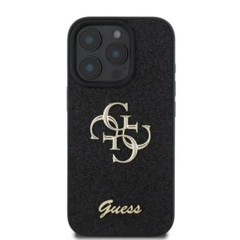 Guess Apple iPhone 16 Pro hátlap tok, fekete/barna GUHCP16LHG4SGK kép
