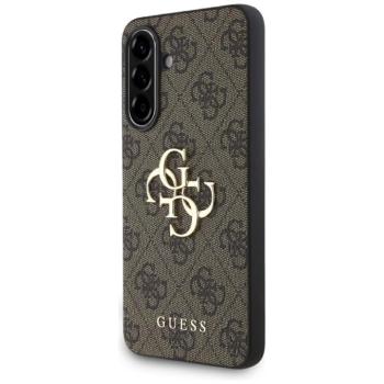 Guess Big 4G Logo Classic Logo Samsung Galaxy A56 kemény hátlap tok, barna kép