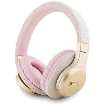 Guess Bluetooth fejhallgató GUBH604GEMP rózsaszín 4G Script kép