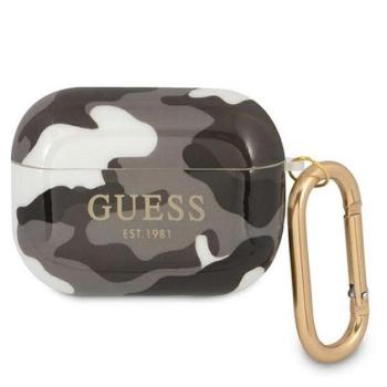 Guess Camo Collection Apple AirPods Pro tok, fekete kép