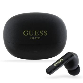 GUESS CAPSULE bluetooth fülhallgató SZTEREO (v5.3, TWS, mikrofon, aktív zajszűrő, IPX6 + töltőtok) FEKETE kép