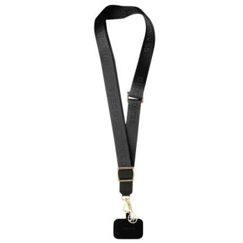 Guess Crossbody Strap Nylon 4G univerzális pánt, fekete kép