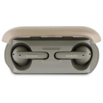 GUESS ELONGATED METALLIC bluetooth fülhallgató SZTEREO (v5.3, TWS, mikrofon, zajszűrő + töltőtok) ARANY kép