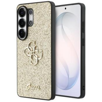 Guess Fixed Glitter Big 4G Metal Logo Samsung Galaxy S26 Ultra tok, csillámos, arany kép