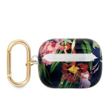 Guess Flower Print Apple Airpods Pro tok, kék kép