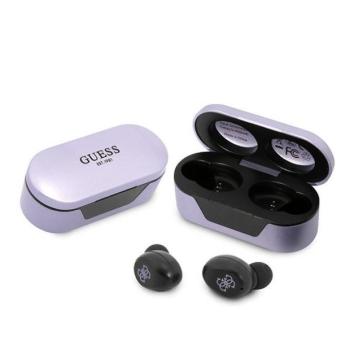 Guess fülhallgató Bluetooth GUTWST31EU TWS + dokkoló állomás lila kép