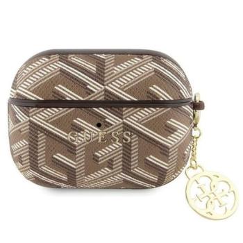 Guess GCube Charm Apple AirPods Pro tok, barna kép