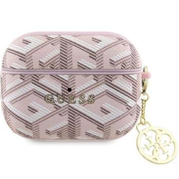 Guess GCube Charm Apple AirPods Pro tok, rózsaszín kép