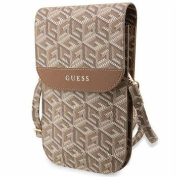 Guess GCube Stripe GUWBHGCFSEW kis táska, barna kép