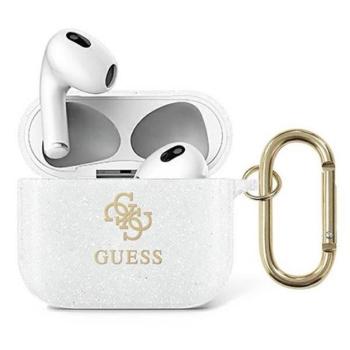 Guess Glitter Collection Apple AirPods 3 tok, átlátszó kép