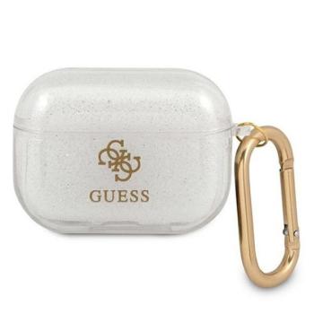 Guess Glitter Collection Apple AirPods Pro tok, átlátszó kép