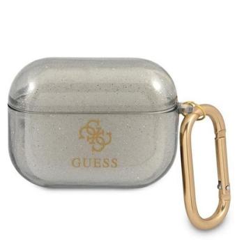 Guess Glitter Collection Apple AirPods Pro tok, fekete kép