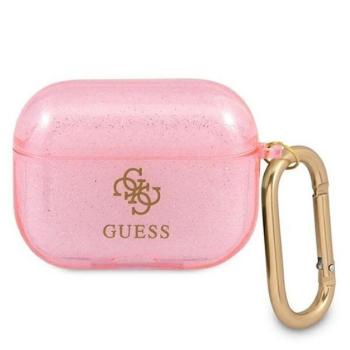 Guess Glitter Collection Apple AirPods Pro tok, rózsaszín kép