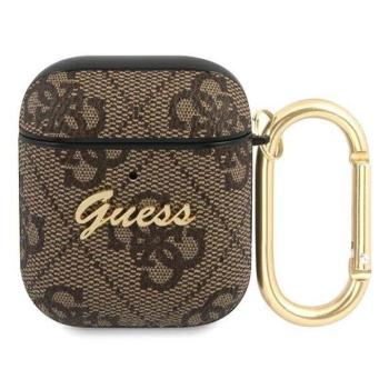 Guess GUA24GSMW AirPods 1/2 tok barna 4G Script Metal kollekció kép